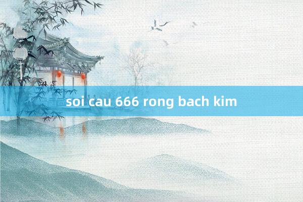 soi cau 666 rong bach kim