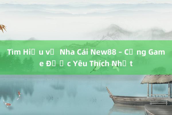 Tìm Hiểu về Nha Cái New88 – Cổng Game Được Yêu Thích Nhất